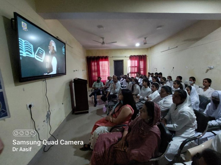 Pariksha pe Charcha at Kendriya Vidhyalaya, Chenani and GDC Chenani