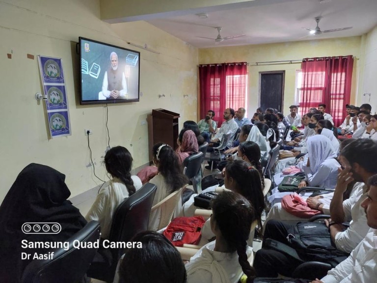 Pariksha pe Charcha at Kendriya Vidhyalaya, Chenani and GDC Chenani