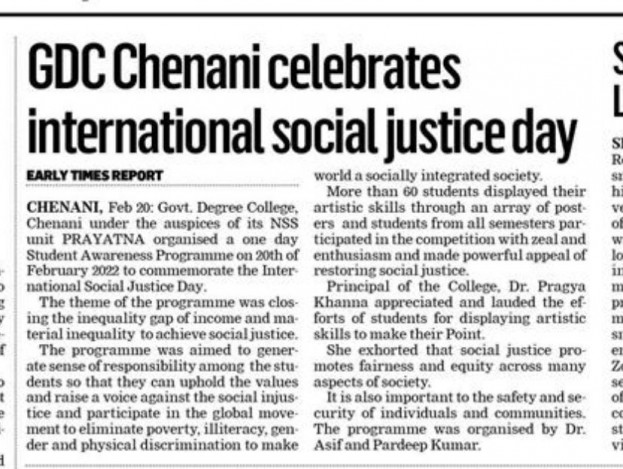 World Day of Social Justice